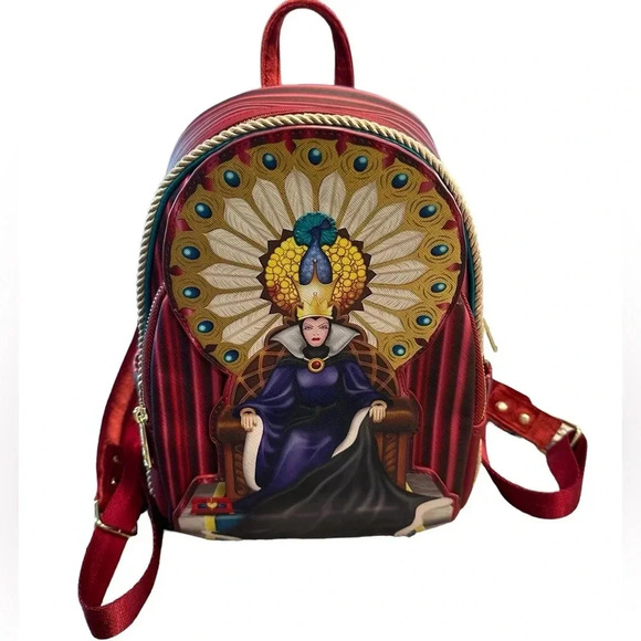 Loungefly Disney Snow White Evil Queen Throne Mini Backpack main image 5